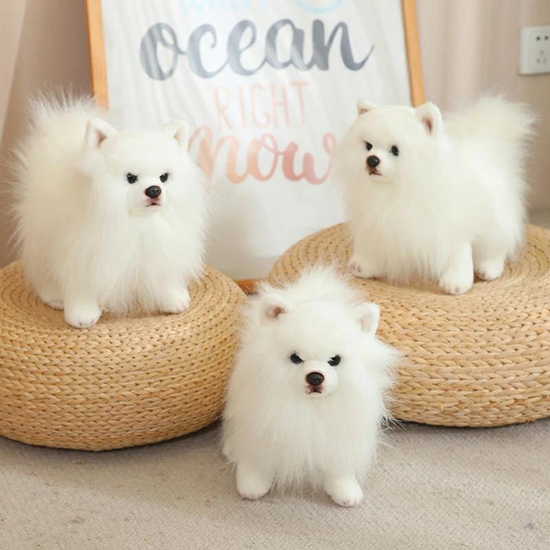 ぬいぐるみ ポメラニアン 犬 リアル 本物そっくり 生々しい いぬ 抱き