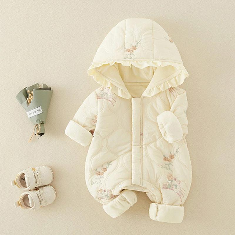 ベビー ジャンプスーツ カバーオール ベビー服 新生児服 子供服 ダウン