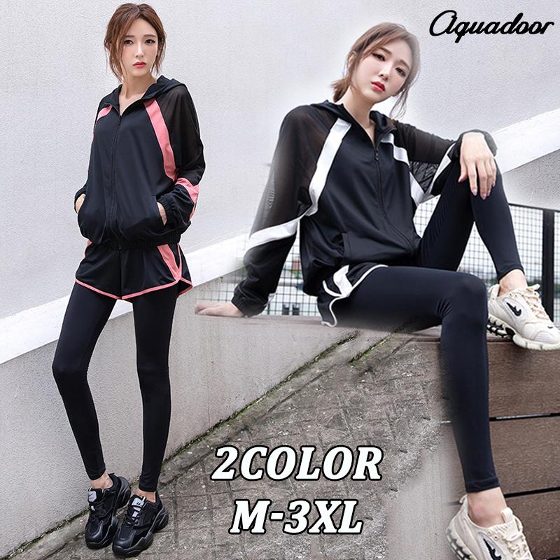 超目玉 トレーニングウエア スポーツウェア フィットネスウェア 2 3 4点セット レディース ウォーキング スポーツブラ パーカー Tシャツ レギンス ヨガウェア 吸汗速乾 Cisama Sc Gov Br