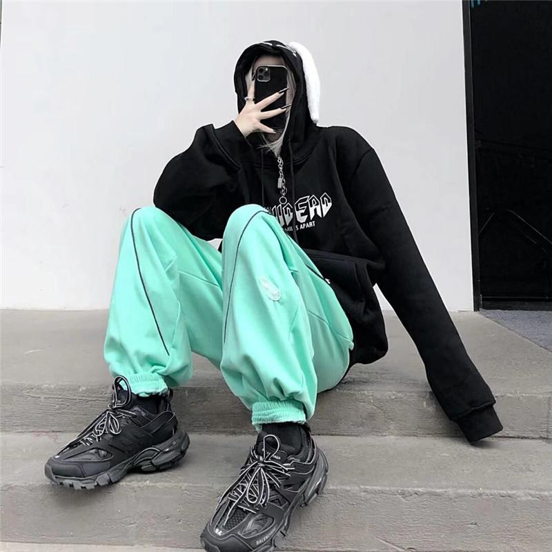 カーゴパンツ Hiphop レディース 原宿風 韓国ファッション ロングパンツ ワイドズボン ボトムス ヒップホップ ダンス衣装 ストリート系 カジュアル 春夏秋 Ys118 Aquadoor 通販 Yahoo ショッピング