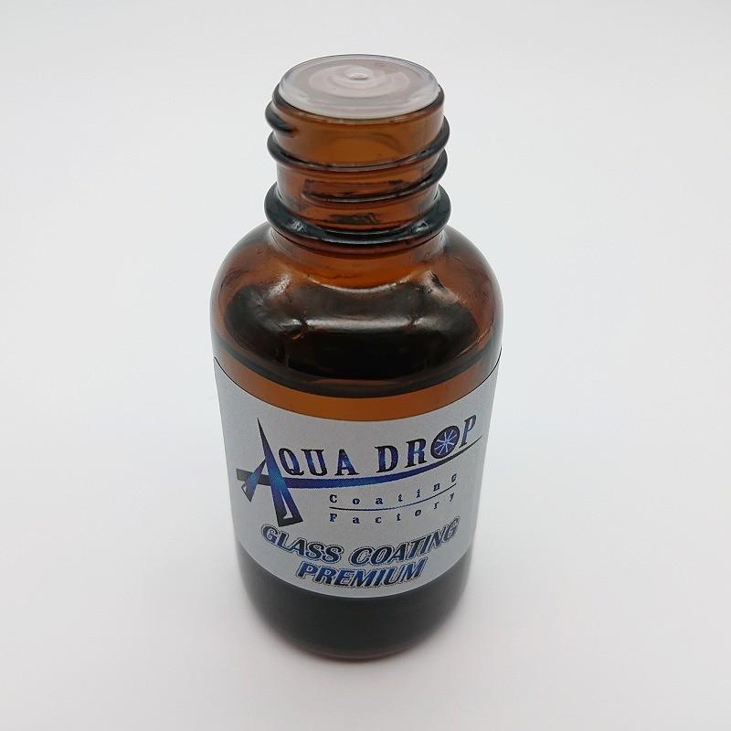 アクアドロップ プレミアム ガラスコーティング 60ml AQUADROP PREMIUM クロススポンジセット 5年持続被膜 大型SUV二度塗り対応 大容量|aquadrop|02