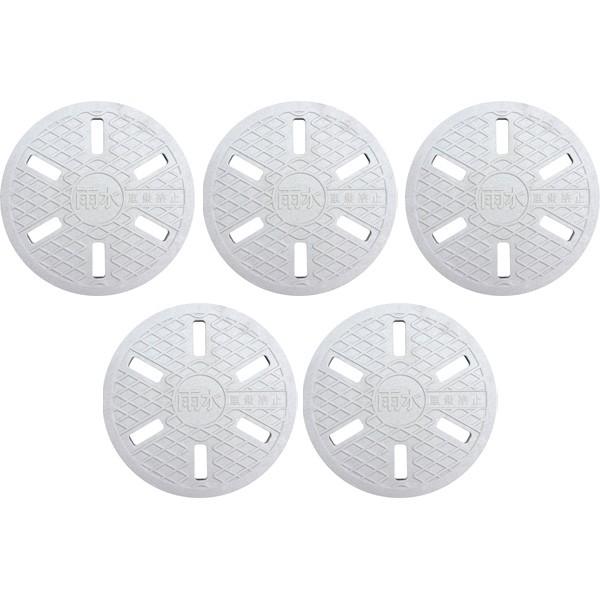 タキロンシーアイ 有孔レジコン標準蓋 300サイズ （雨水・6穴・車乗