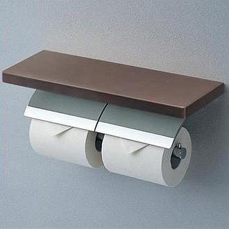 TOTO TOTO YH63BKS 棚付二連紙巻器 めっきタイプ 芯棒可動タイプ