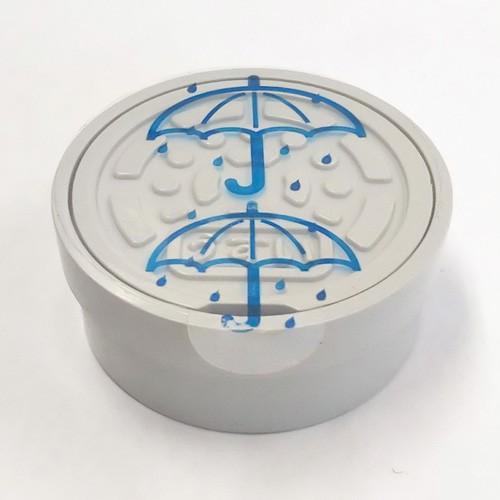 蓋付き水注 (三上 亮 作) 未使用 新品同様 前澤化成工業 蓋C-AIライト50 雨水用 メーカー型番51143 : アクアース