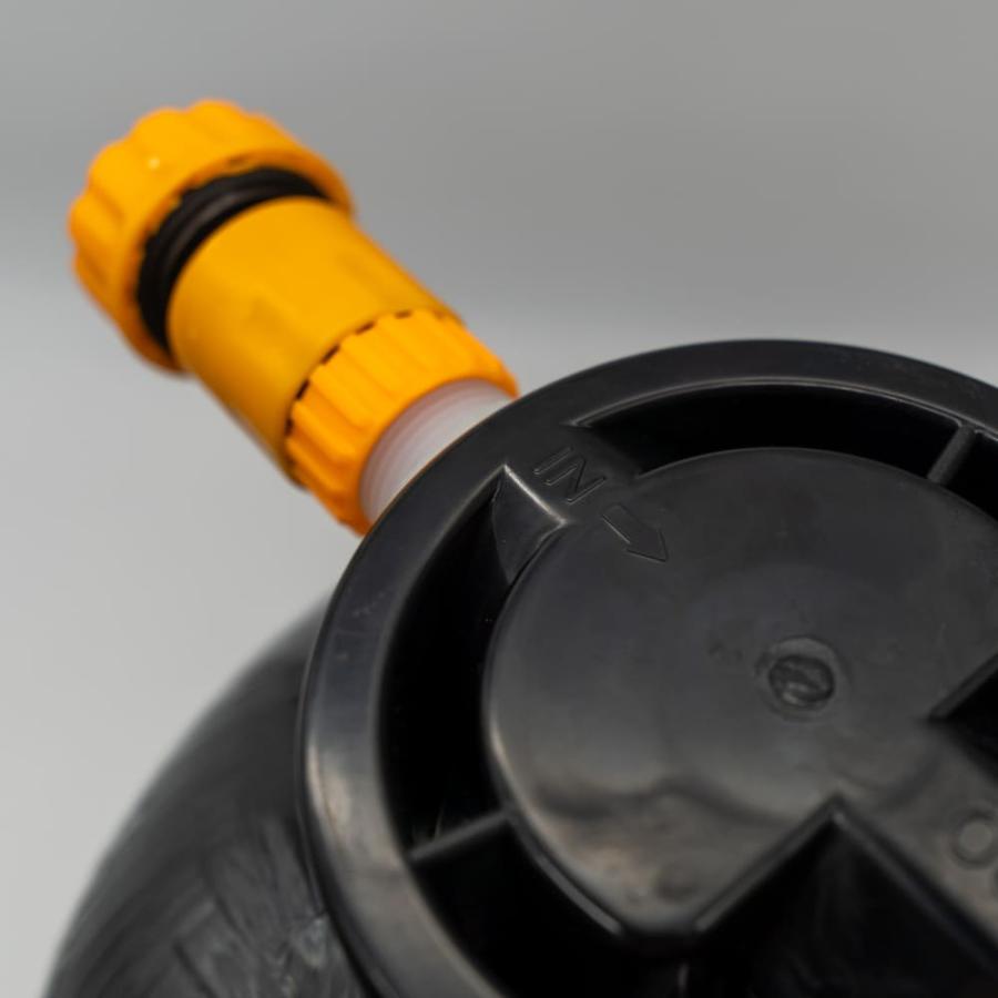 RO浄水器よりも手軽なDI浄水器「苔いじめ」!イオン交換樹脂10L充填