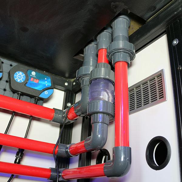 両面から鑑賞できる120cmオーバーフロー水槽 P120 ペニンシュラ