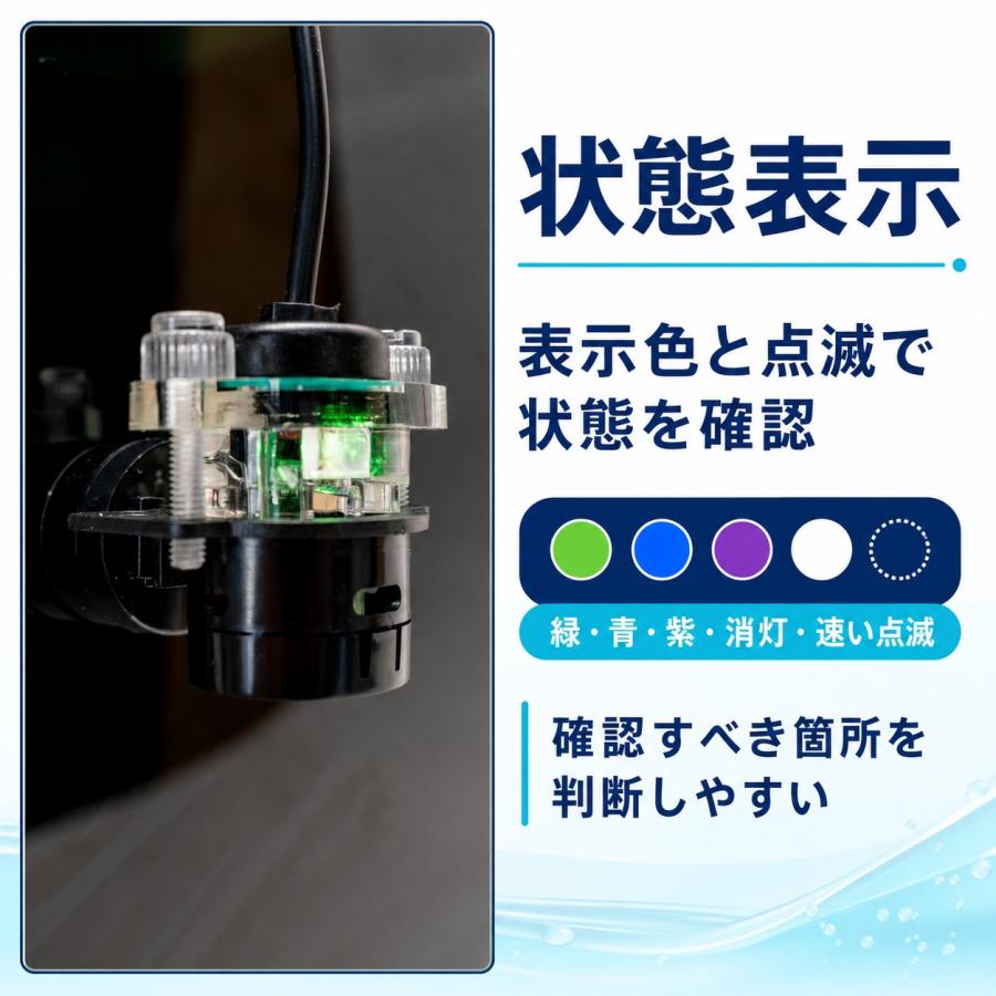 毎日の足し水を自動化 自動給水システム NG11 280L/h 海水淡水対応