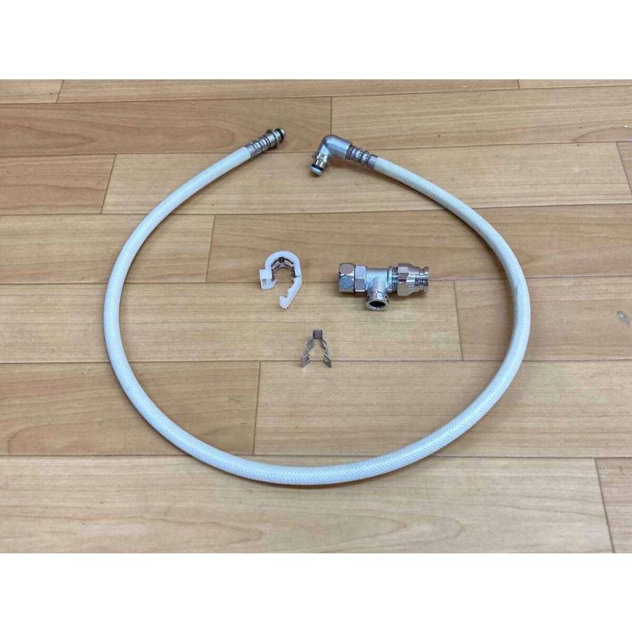 中古品】 LIXIL/INAX ウォシュレット シャワートイレ 分岐金具とホース