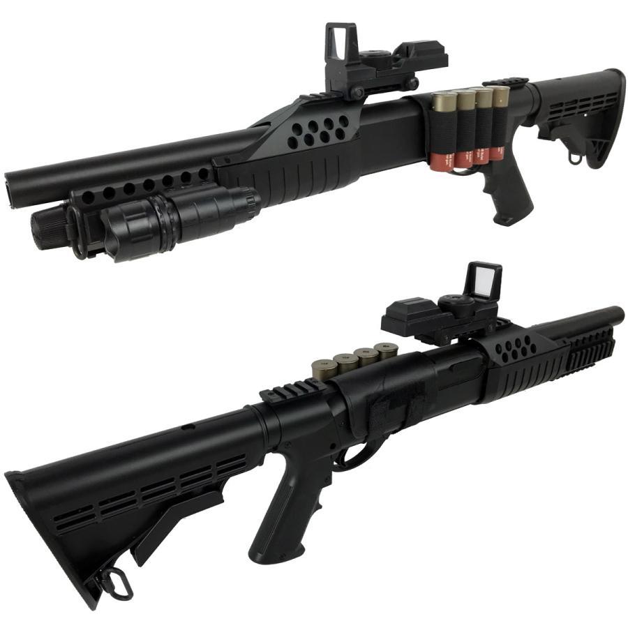 AGM M180 タクティカルストック エアコッキングショットガン Set【予備