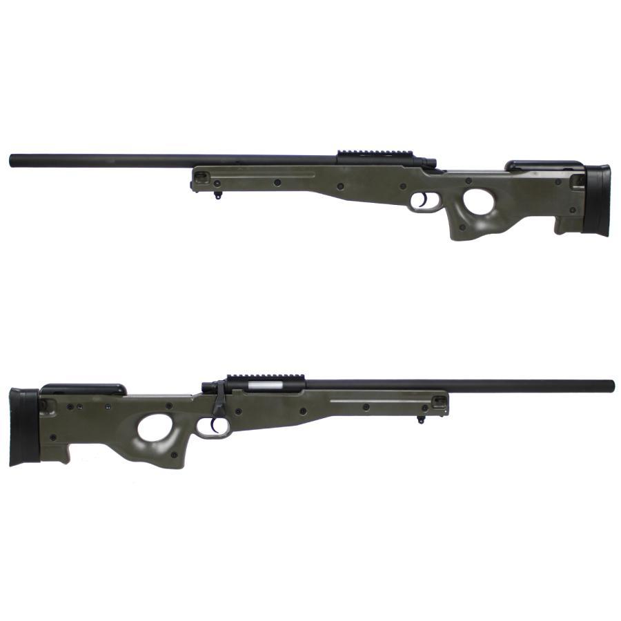 AGM L96 エアコッキングライフル OD【予備マガジン＆スコープセット