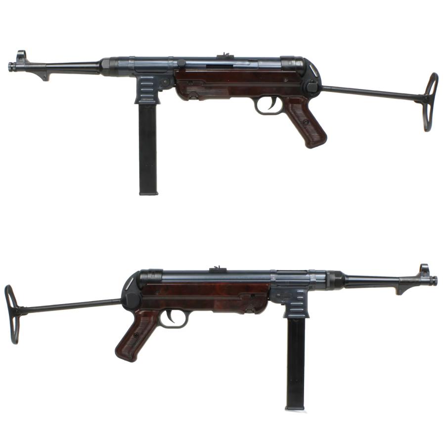 AGM MP40 フルメタル電動ガン(黒染め仕様) Brown : ガンモール大阪