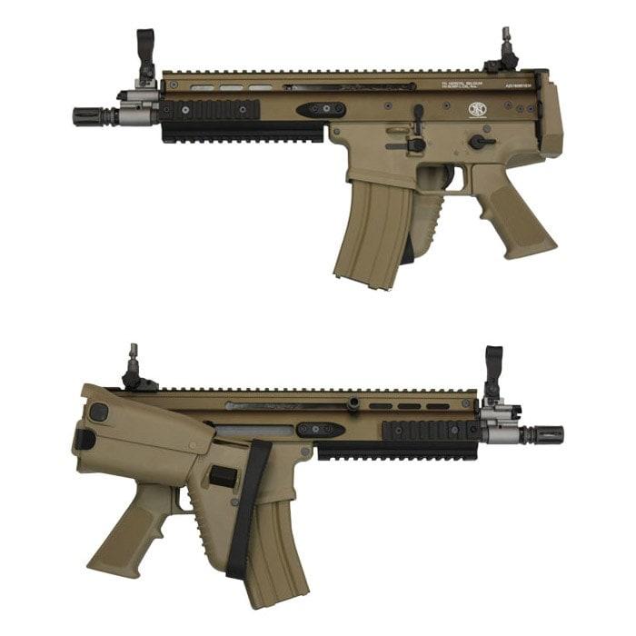WE-TECH/CYBERGUN SCAR-L ガスブローバック DE V3（New ver.）FN刻印
