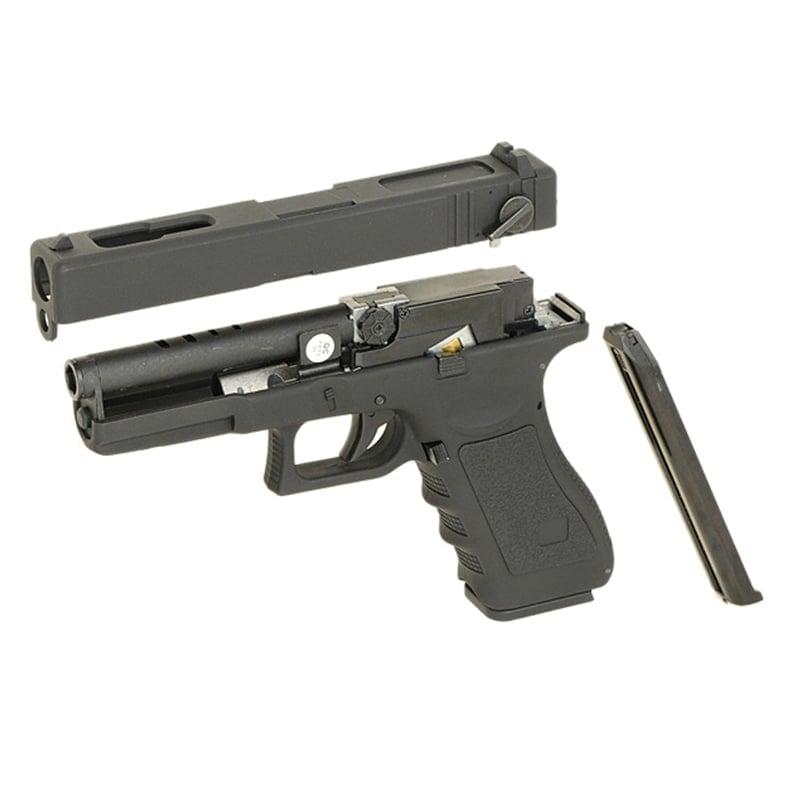 CYMA G18C MOSFET 電動ハンドガン BK【100連マガジン＆対応Lipo