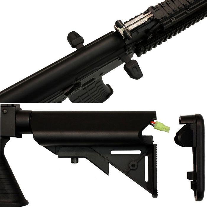 電動ガン ブラック アサルトライフルセット 電動ガン ブラック アサルトライフルセット