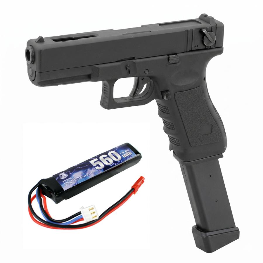 CYMA G-Style MOSFET 電動ハンドガン BK 【100連マガジン＆対応Lipo