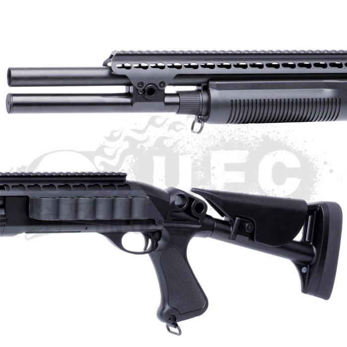 CYMA　M870-L Keymod Tac. Rストック FM BK_3