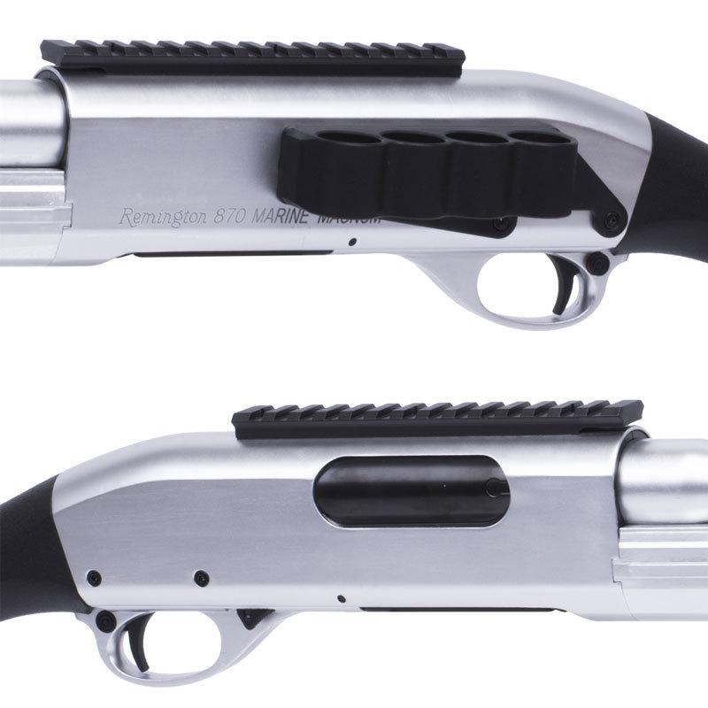 CYMA　M870 TAC-14 MARINE MAGNUM Tac.フルメタル SV 引き金を引いたままの状態で コッキングレバーを引く事で速射ができる機構 ラピッドファイヤー も可能となります