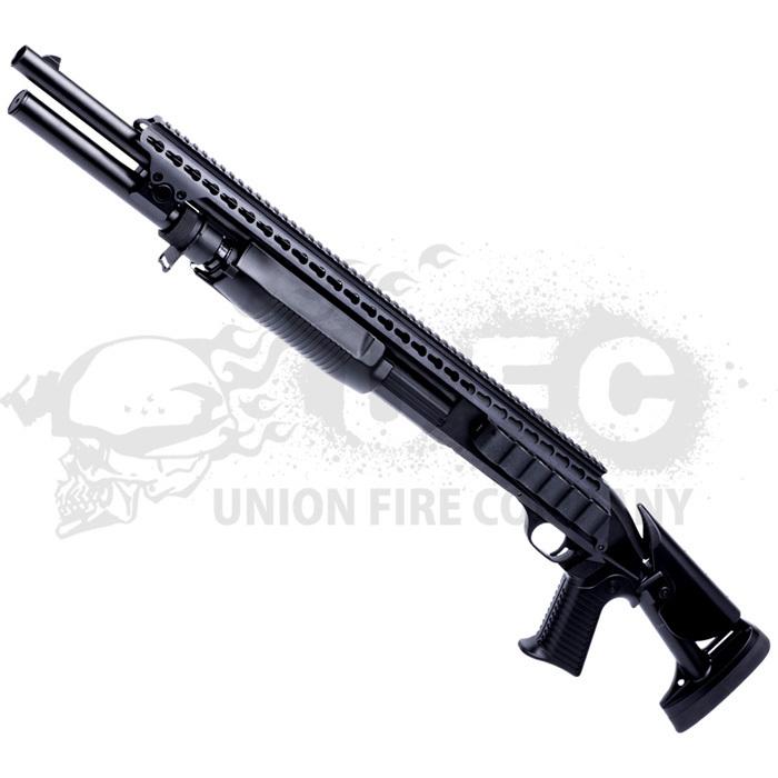 爆買 CYMA　ベネリM3ロングTac. Rストック FM BK