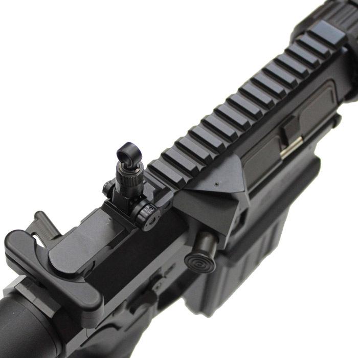 限定素材を使用 CYMA　AR10 M-Style SWS フルメタルETU 電動ガン BK（電子トリガーシステム搭載） 【WSO7711134492】(26928円)