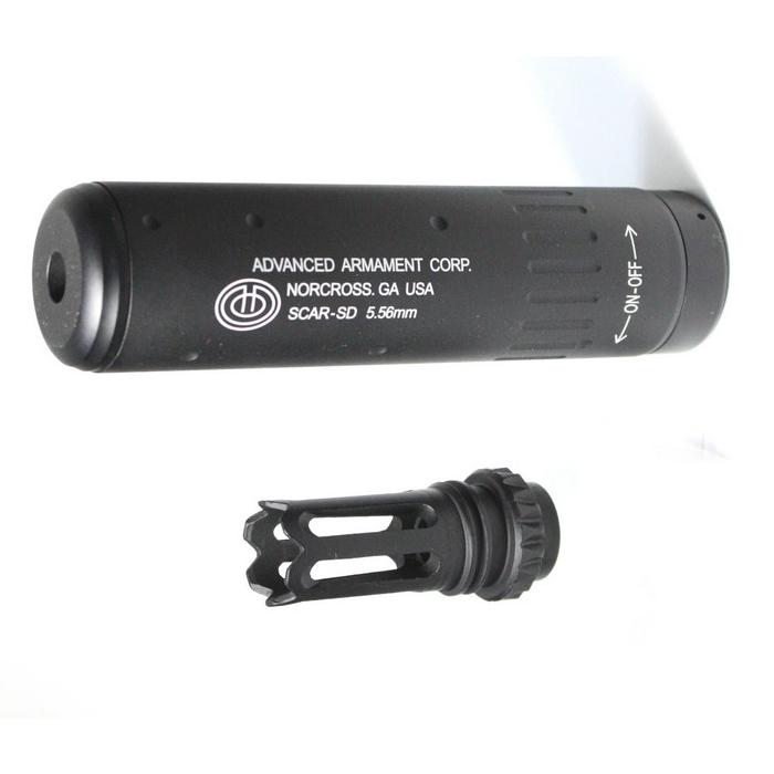 メーカー別セール・CYMA】CYMA AACタイプ SCAR-SD QDサイレンサー