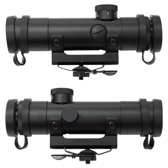 4×20　4倍　m16 m4 キャリングハンドル　スコープ ノーブランド M16キャリングハンドル用 4倍固定スコープ : ガンモール