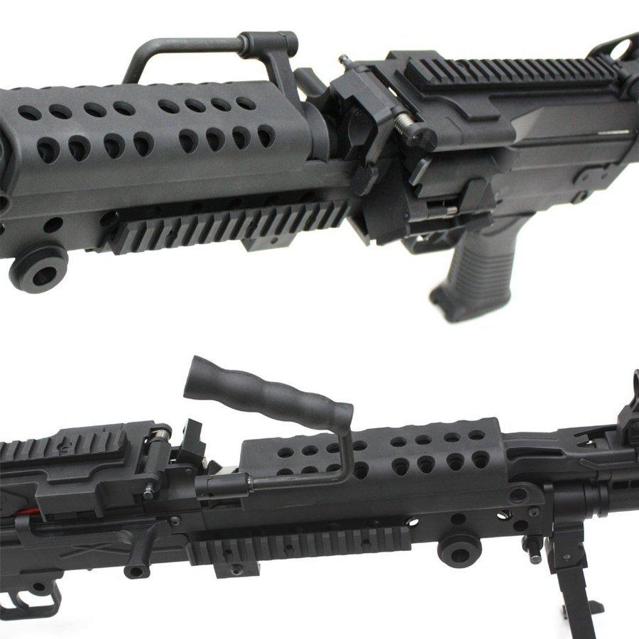 S&T M249 PARA BK スポーツライン電動ガン Boxマガジン仕様 FN刻印
