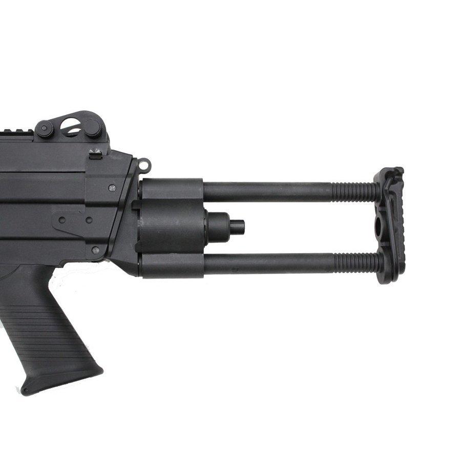 S&T M249 PARA BK スポーツライン電動ガン Boxマガジン仕様 FN刻印