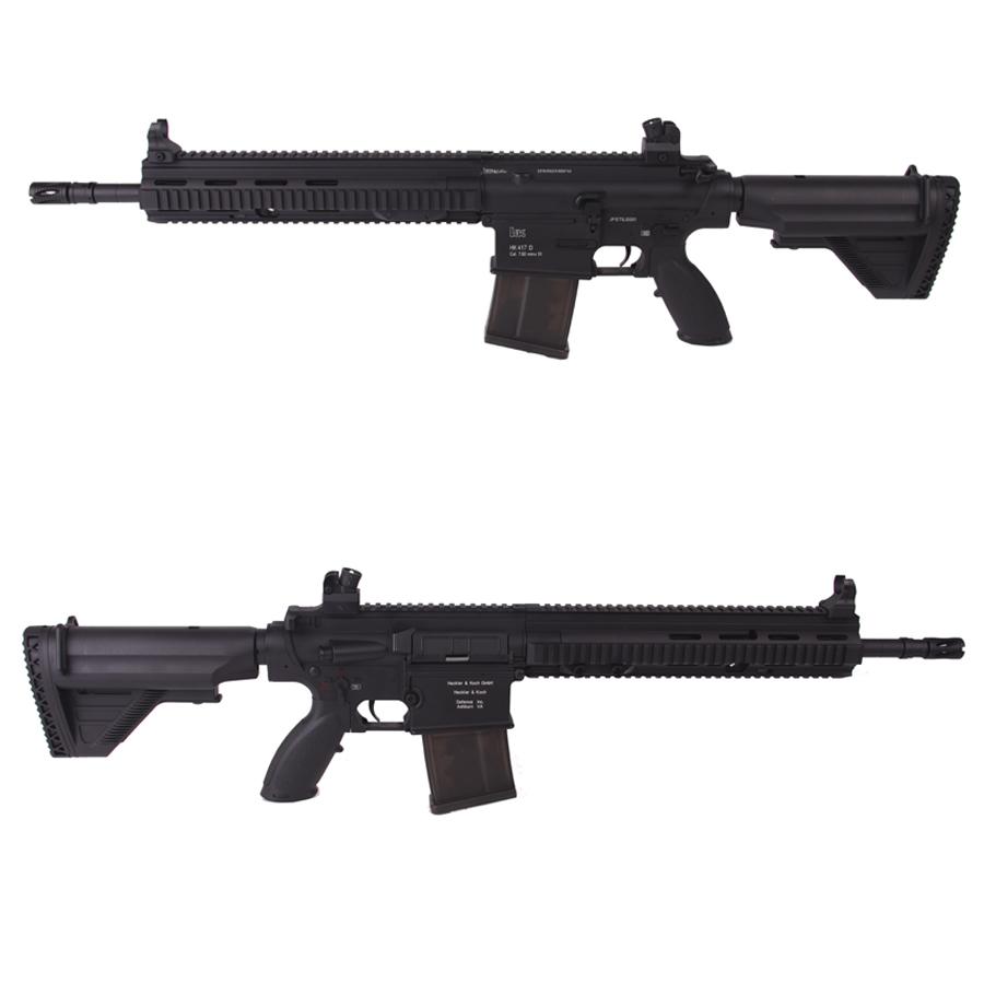 S&T HK417D 16インチ フルメタル G2電動ガン BK（電子トリガーシステム