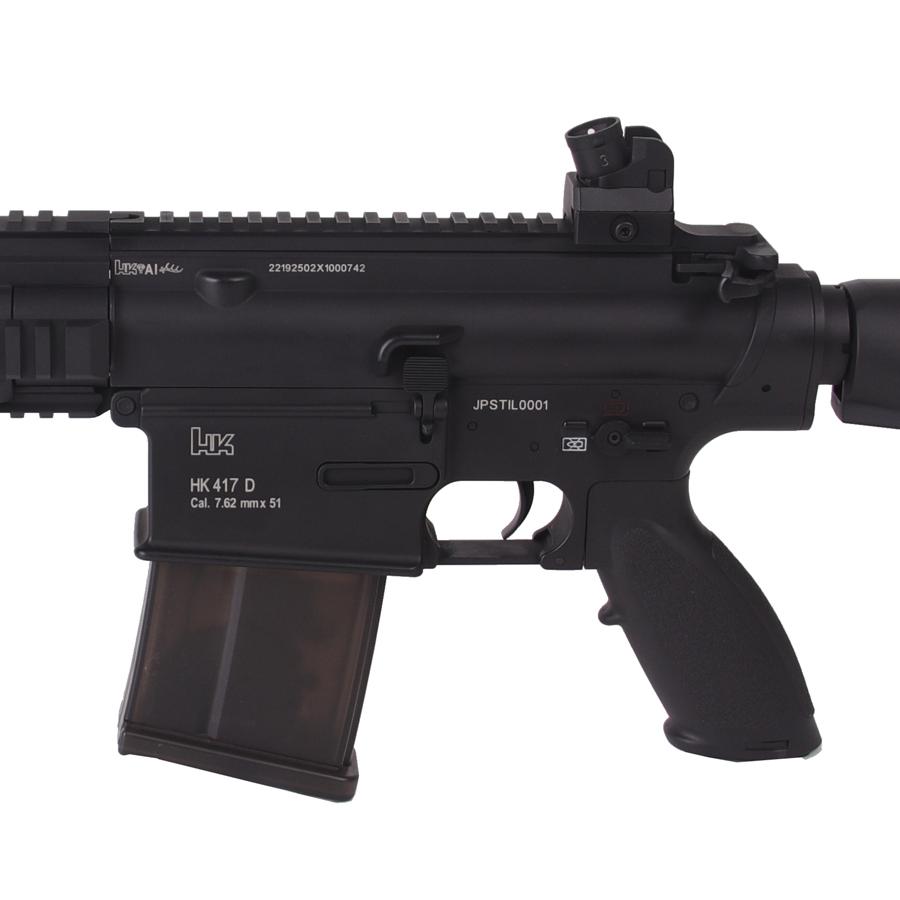 S&T HK417D 16インチ フルメタル G2電動ガン BK（電子トリガーシステム