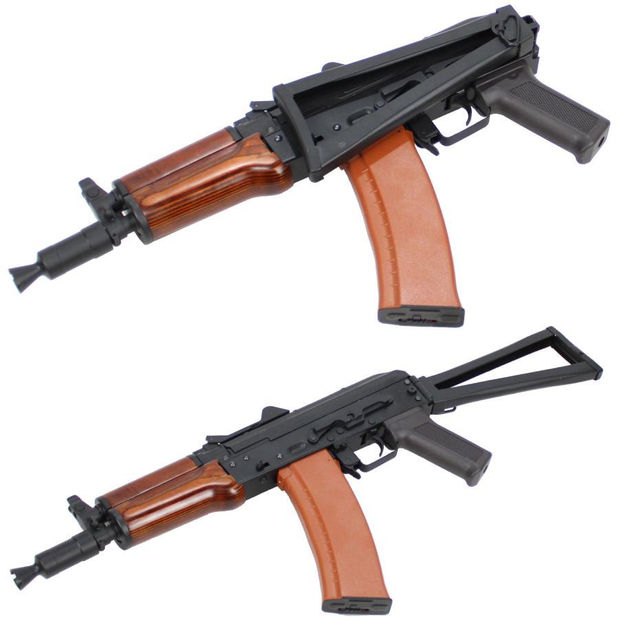 S\u0026T AKS-74UN フルメタル G3電動ガン リアルウッドの画像