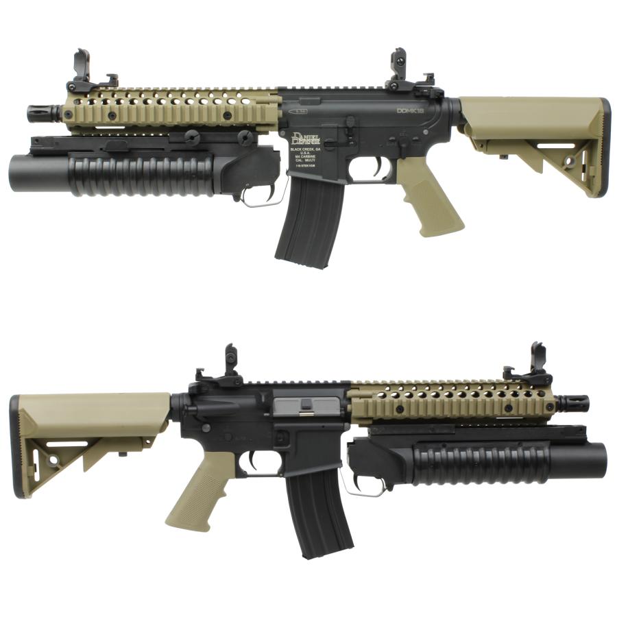 S&T Mk18 Mod.1 スポーツラインG3電動ガン DE（DD刻印） M203