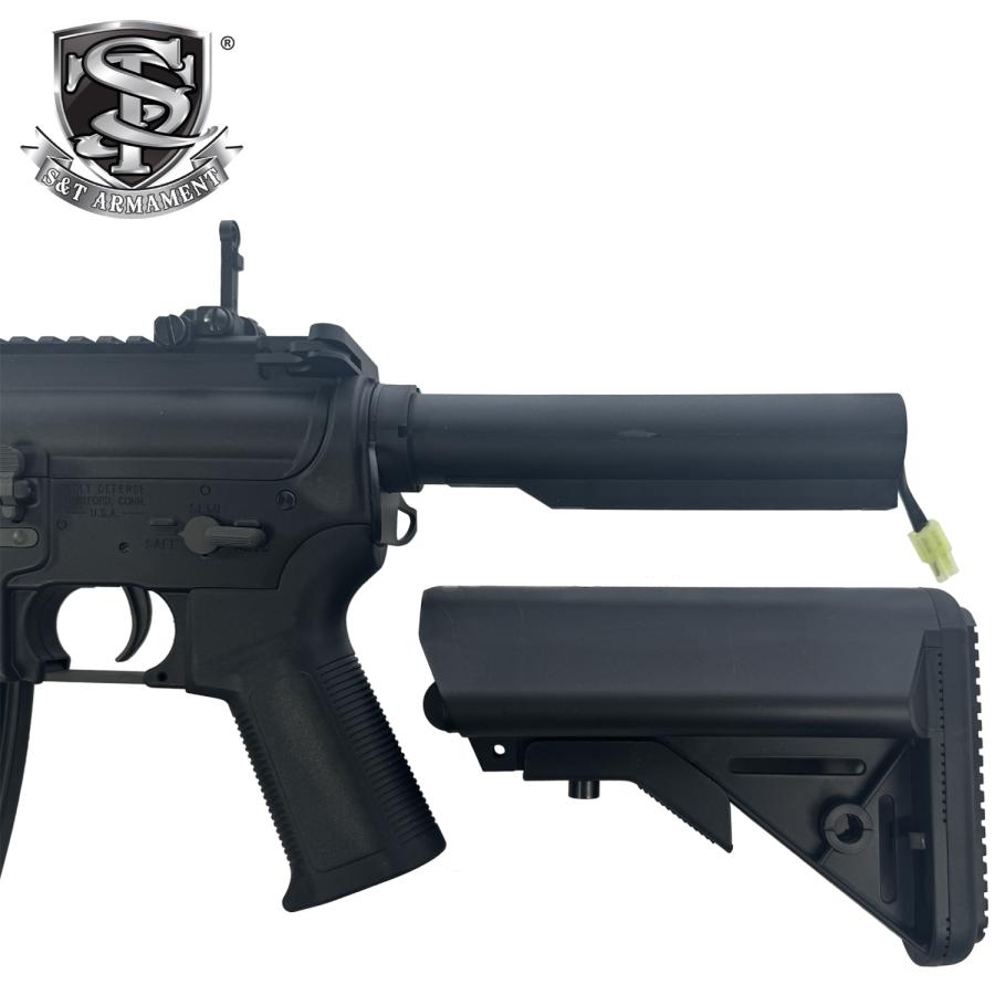 S\u0026T M4 URX4 M-LOK 11.5インチ チャレンジャーライン G3電動ガンBK(COLT刻印)（電子トリガーシステム搭載）【180日間安心保証つき】_7