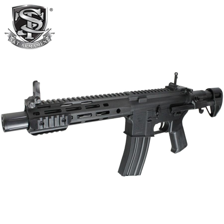 S&T M4 URX4 M-LOK SD PDW-M チャレンジャーライン G3電動ガンBK(COLT
