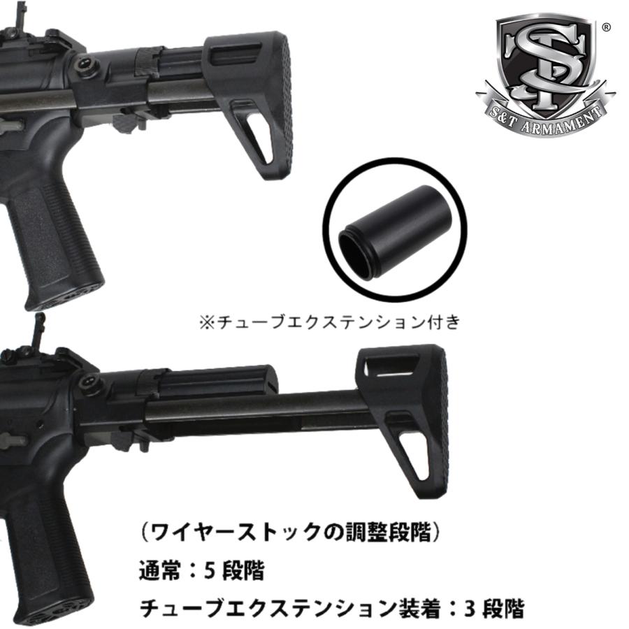 M4A1 電動ガン ソフトケース付き S&T M4 URX4 M-LOK PDW-S チャレンジャーライン G3電動ガンBK(COLT刻印