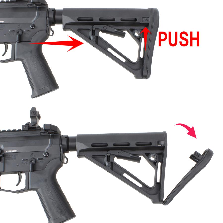 【限定特価】S\u0026T M4 URX4 MLOK 9.5インチ M-Style Stock チャレンジャーラインG3電動ガン(COLT刻印)（電子トリガー搭載）【180日間安心保証つき】_6