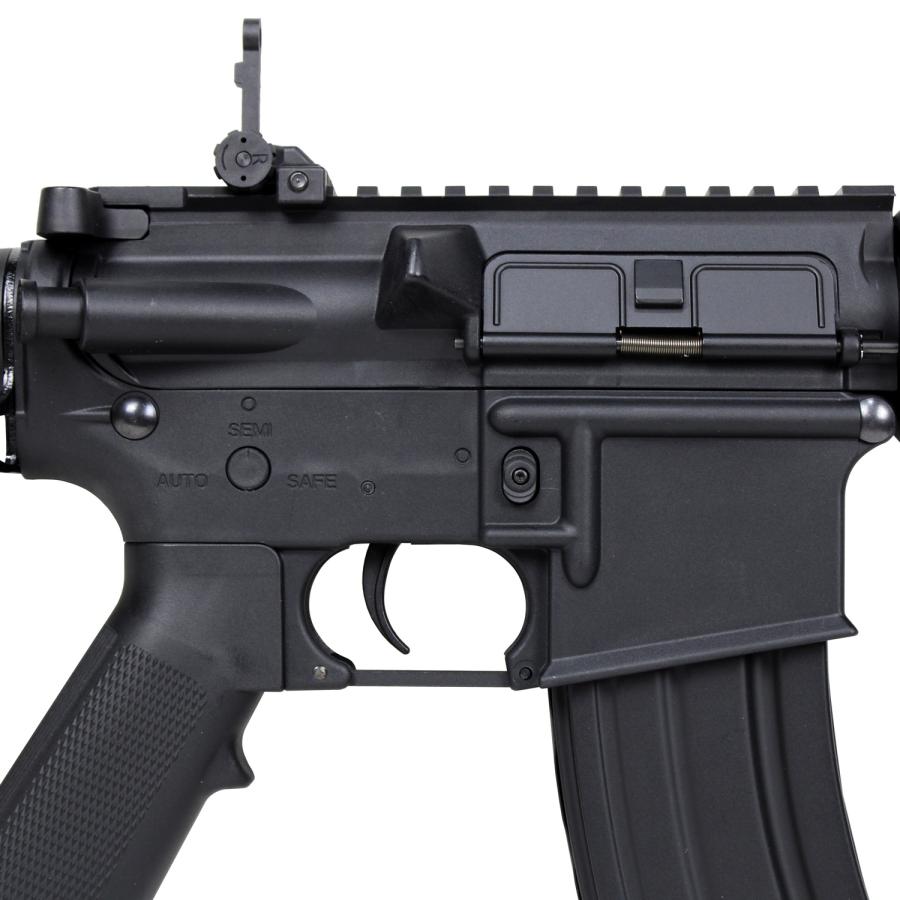 S\u0026T M4 FF PDW-S チャレンジャーライン G3電動ガン BK(COLT刻印)【T-1タイプドットサイトセット】の画像