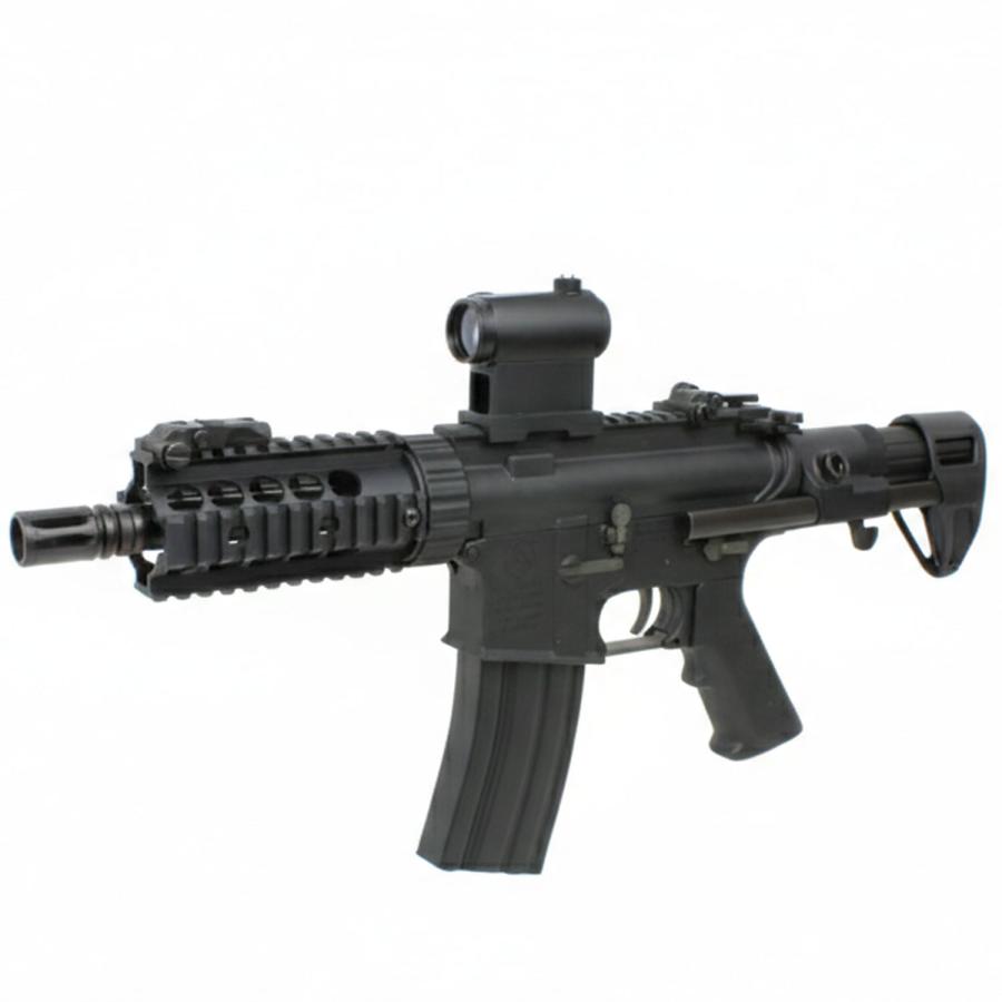S&T M4 FF PDW-S チャレンジャーライン G3電動ガン BK(COLT刻印)【EXPS3タイプドットサイトセット】 : ガンモール ...