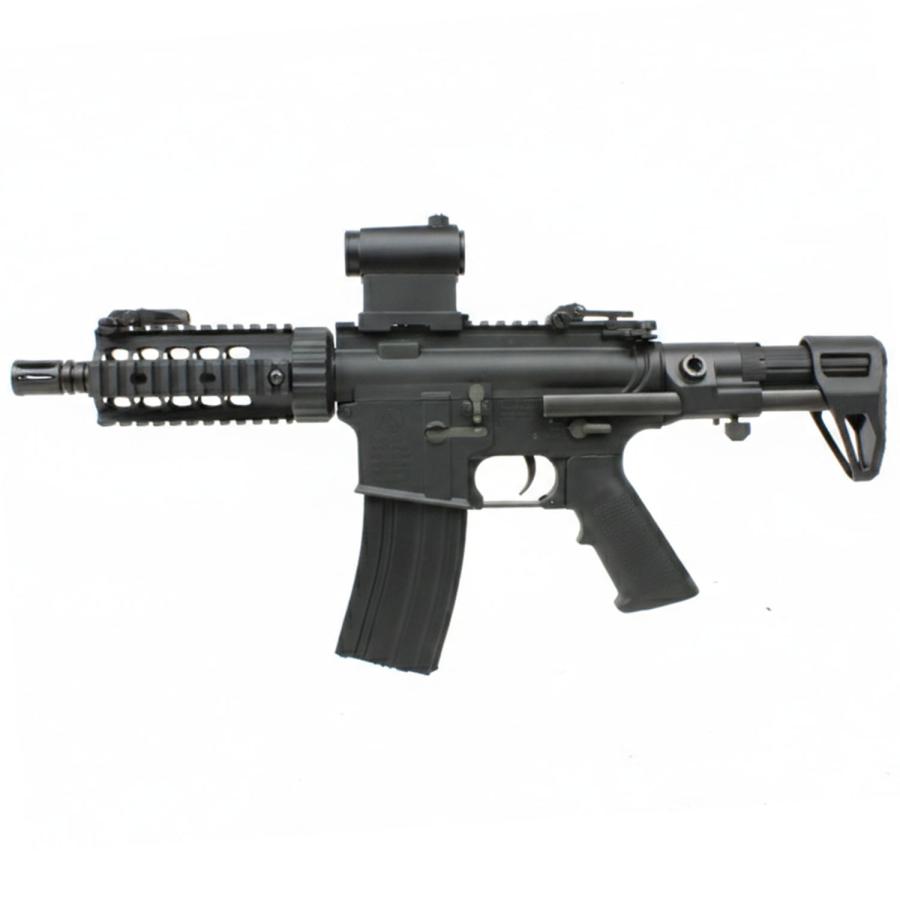 S&T M4 FF PDW-S チャレンジャーライン G3電動ガン BK(COLT刻印)【EXPS3タイプドットサイトセット】 : ガンモール ...