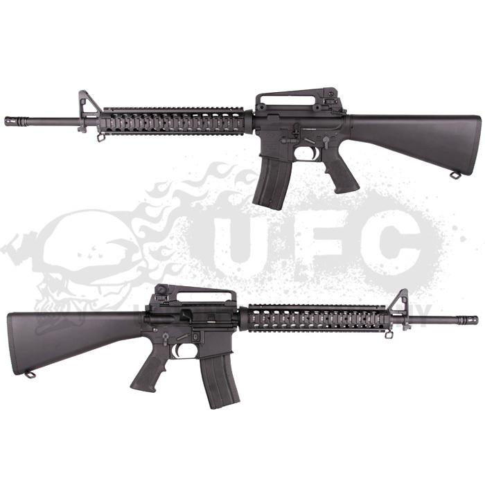 S&T M16A4 RIS フルメタル ガスブローバック BK 