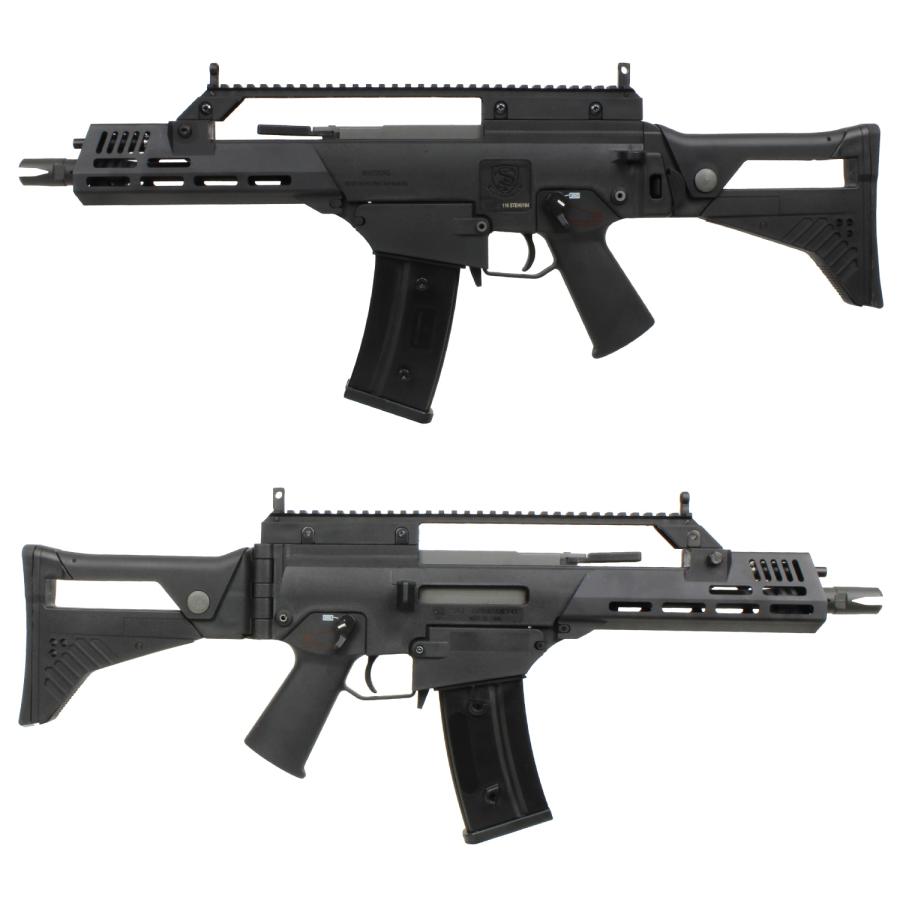S&T G36C MLOK IDZ ガスブローバックガン BK【マガジンセット