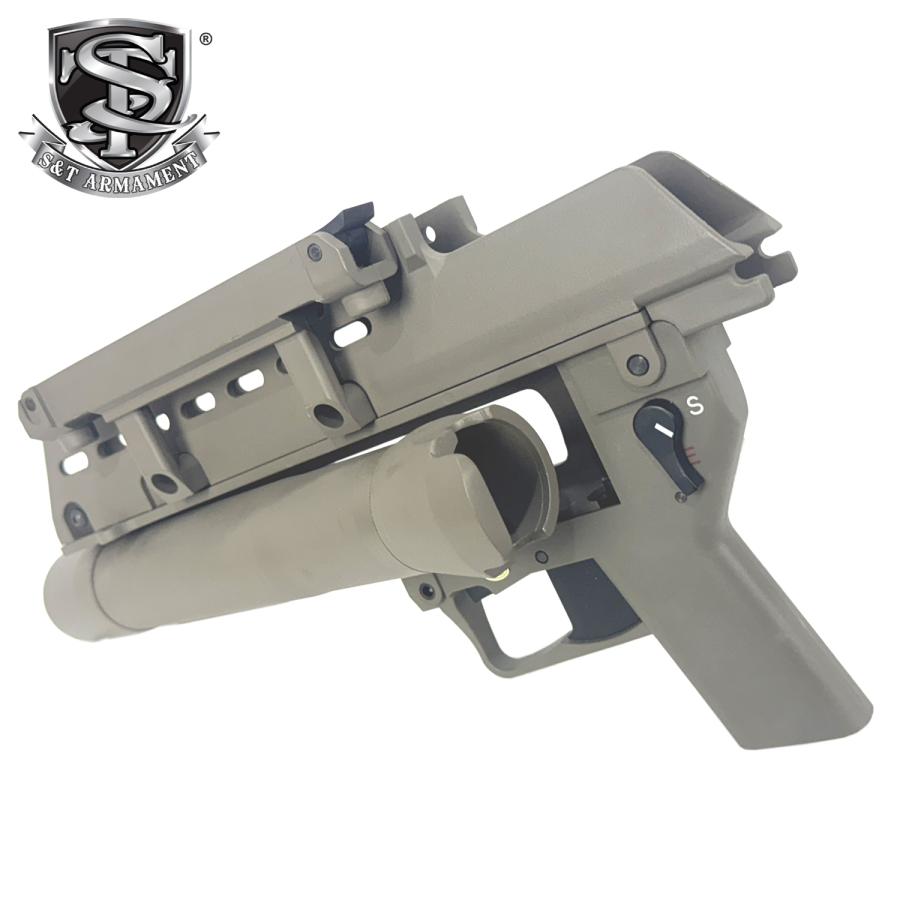 S&T G36 電動用 グレネードランチャー DE : ガンモール大阪 ヤフー店