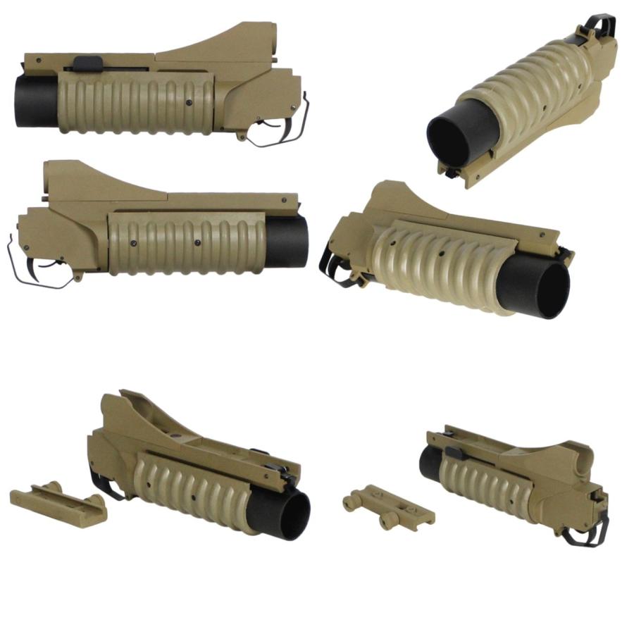 S&T M203 メタル グレネードランチャー ミニ DE : ガンモール大阪
