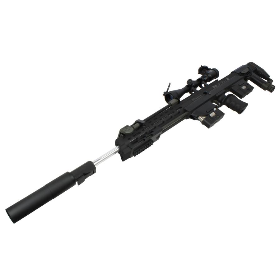 S&T DSR-1 ガスライフル BK【ロングバレルセット＆サイレンサー
