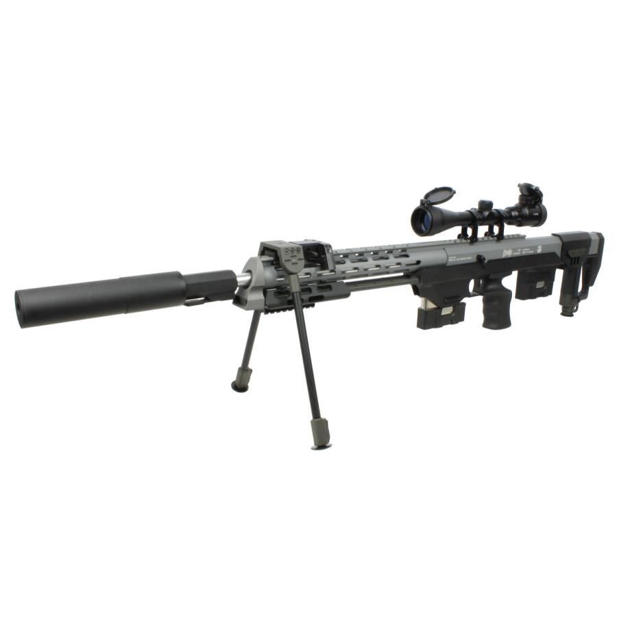 S&T DSR-1 ガスライフル Grey ショートバレル【サイレンサー・スコープ