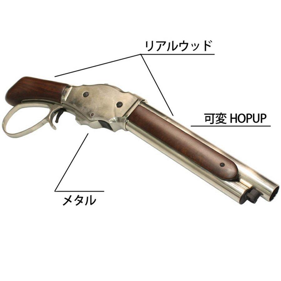 S&T Ｍ1887 ワイルドカード ガスショットガン ワイドレバー リアルウッド S&T ウィンチェスター M1887 ワイルドカード ガスショットガン リアル