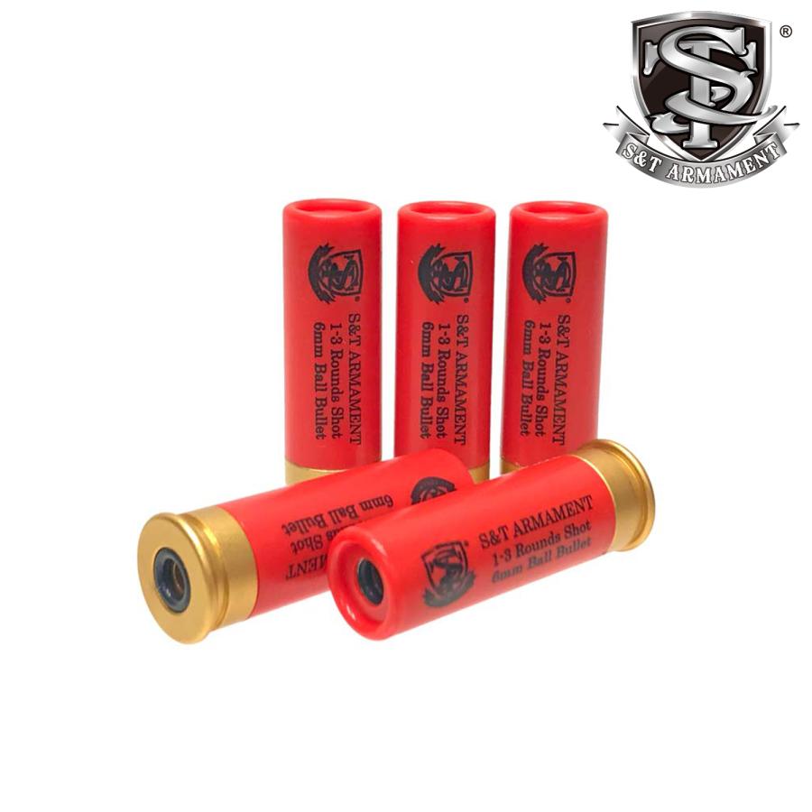 S&T ウィンチェスター M1887用 ショットシェル Red (5個セット