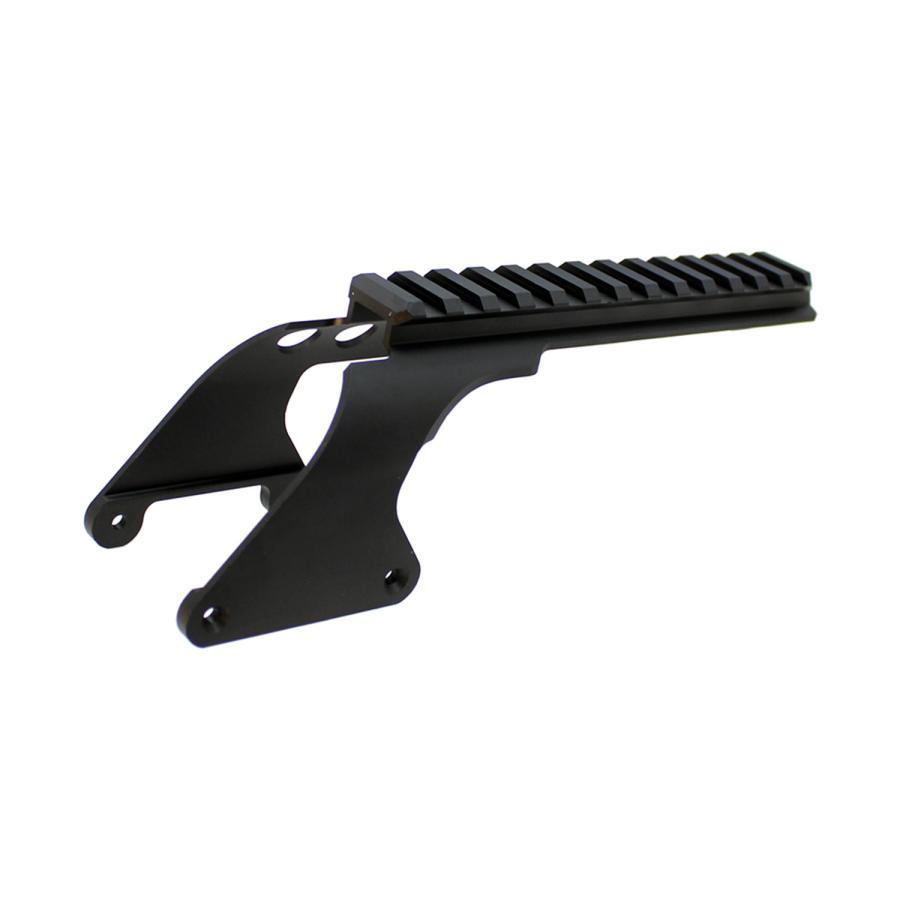 爆買 S&T M870 ショットガン用 レシーバーレール ショート BK