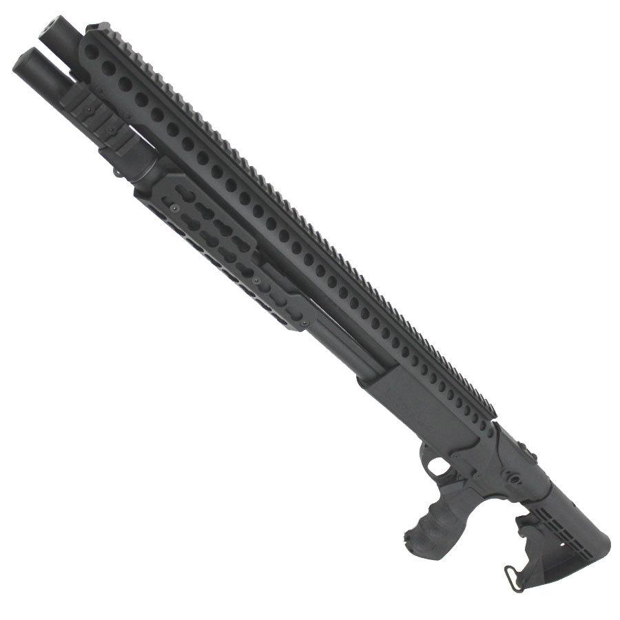 S&T M870 ロング KEYMOD タクティカル BK