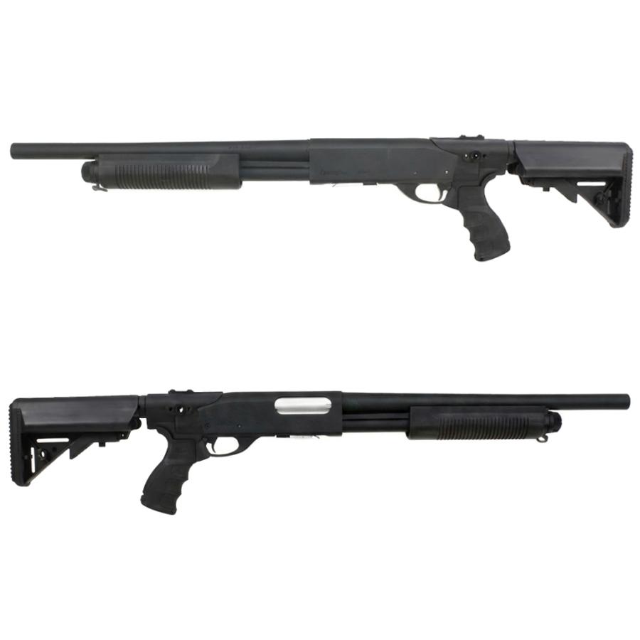S&T M870 ミディアム エアーショットガン BK LMTクレーンストック