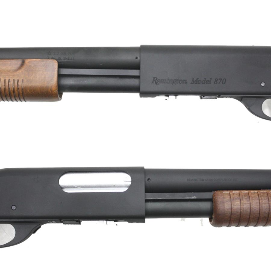 S&T M870 ミディアム リアルウッド エアーショットガン